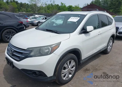 2013 Honda Cr-V Ex-L z USA, uszkodzony, nr VIN 5J6RM4H71DL08362